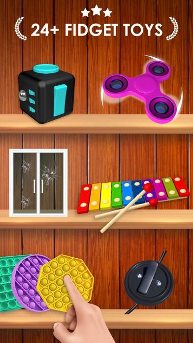 Fidget Toys 3D Скриншот приложения #1