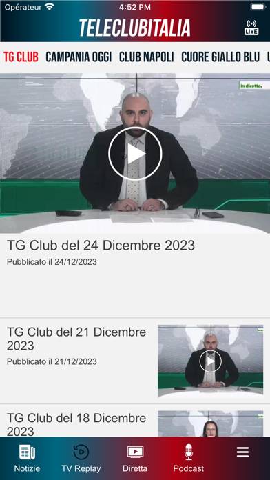 Tele Club Italia App screenshot #2