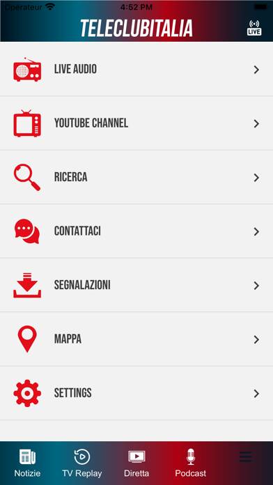 Tele Club Italia App screenshot #4