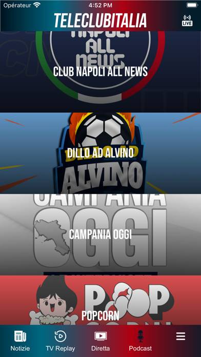 Tele Club Italia Schermata dell'app #5
