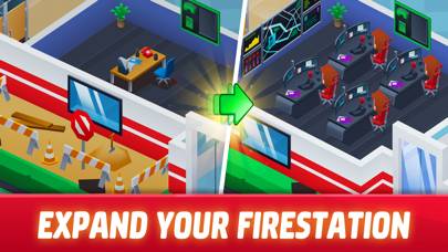 Idle Firefighter Tycoon: Save! Schermata dell'app #2