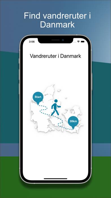 Vandreruter i Danmark App screenshot #1
