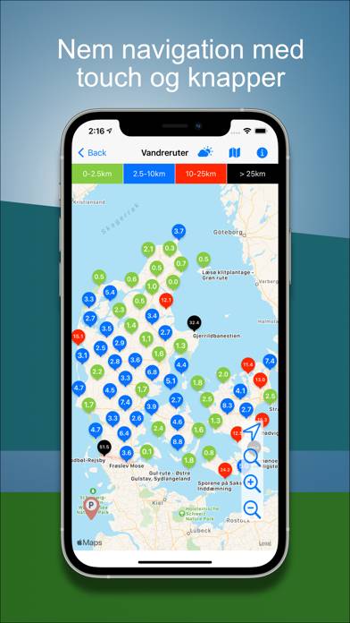Vandreruter i Danmark App-Screenshot #2