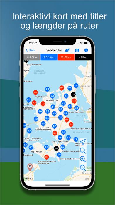 Vandreruter i Danmark App screenshot #3