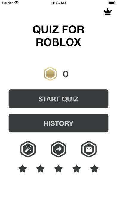 ONE ROBUX: Quiz for Roblox App screenshot #1