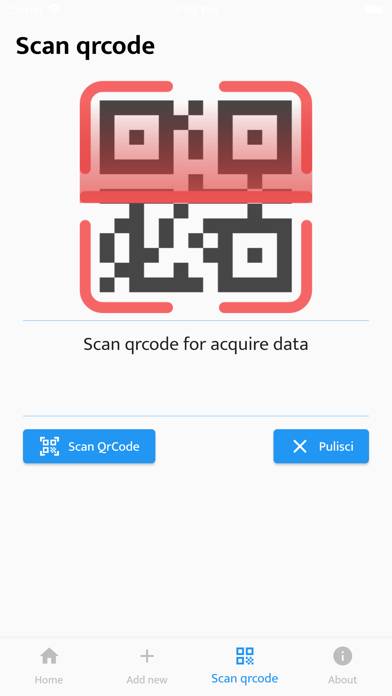 FEQrCode Fattura Elettronica Schermata dell'app #5