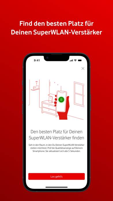 Vodafone SuperConnect Bildschirmfoto