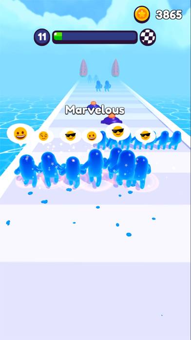 Join Blob Clash 3D  Crowd Run App screenshot #1