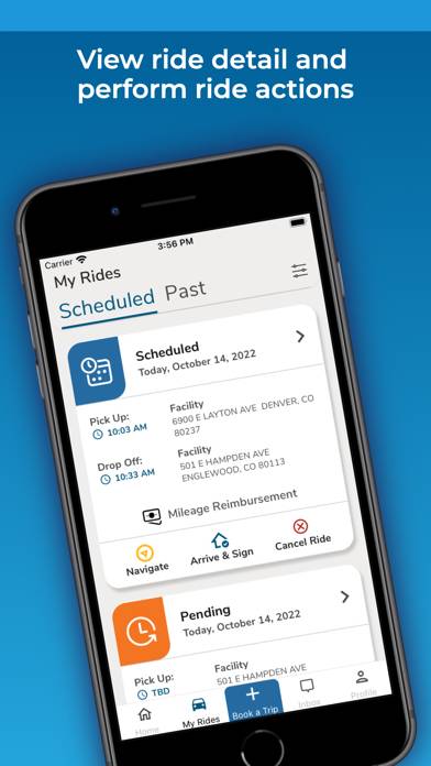Modivcare App screenshot