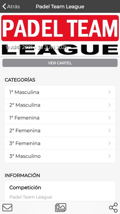 Padel Team League-Bullpadel App screenshot #2