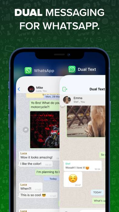 Dual Messaging for WhatsApp App-Screenshot #1