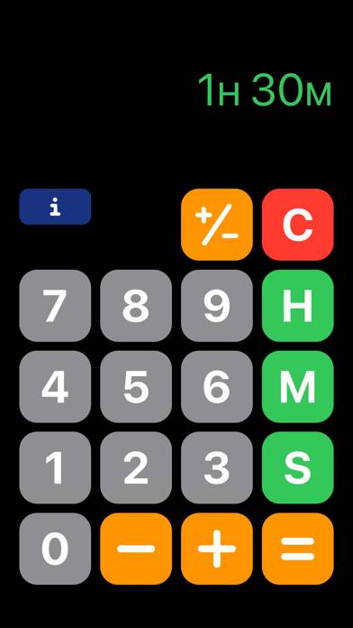 Time Calculator NC App-Screenshot #1