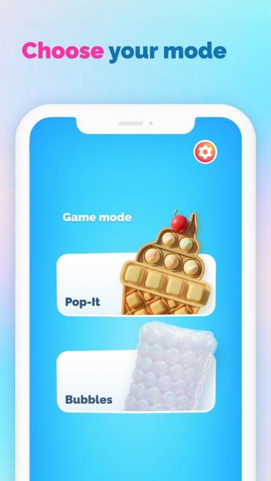 Bubble Ouch: Pop it Fidgets Spiel-Screenshot