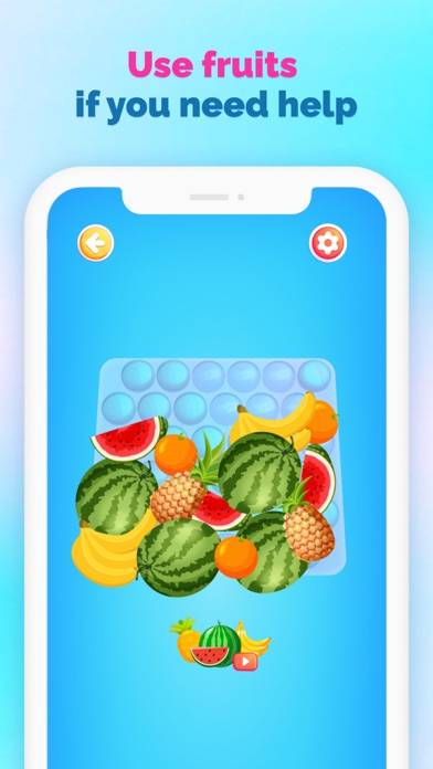 Bubble Ouch: Pop it Fidgets Spiel-Screenshot