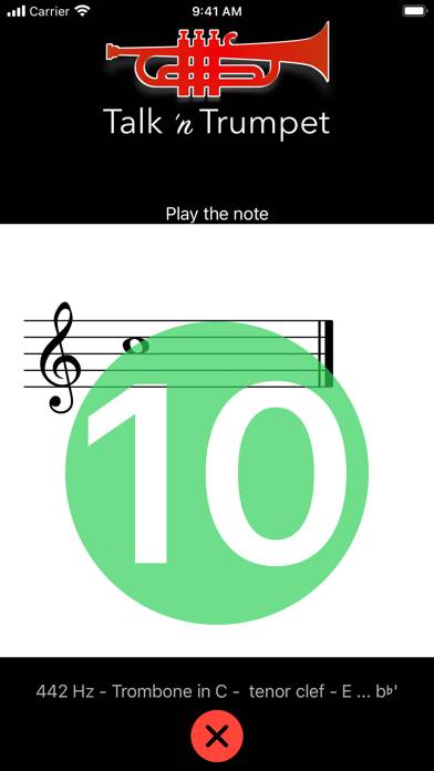 Trumpet Bingo App screenshot #2