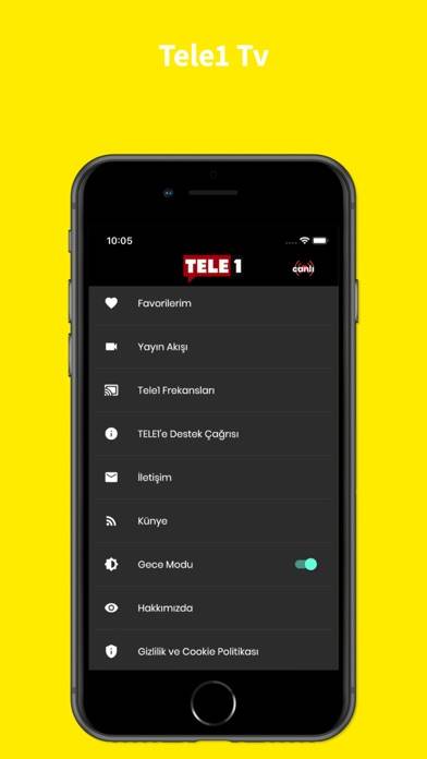 Tele1 TV Haber App screenshot #3