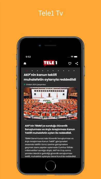 Tele1 TV Haber App screenshot #5