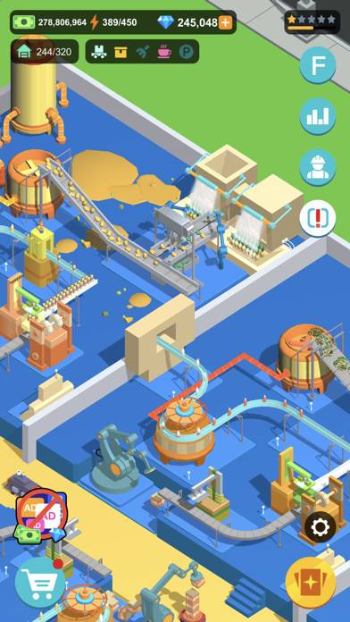 Super Factory-Tycoon Game App-Screenshot #1
