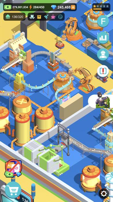 Super Factory-Tycoon Game Capture d'écran de l'application #2