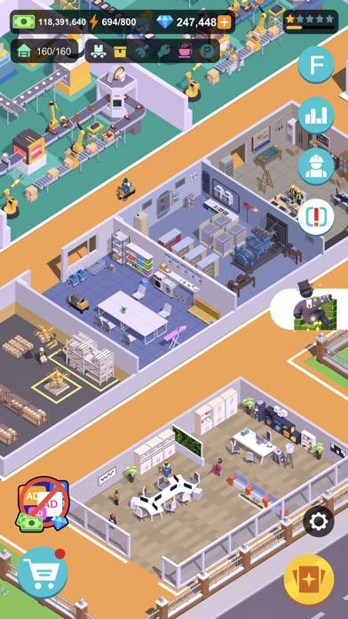 Super Factory-Tycoon Game Capture d'écran de l'application #5