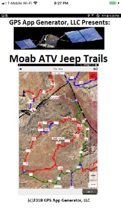 Moab ATV Jeep Trails App screenshot #1