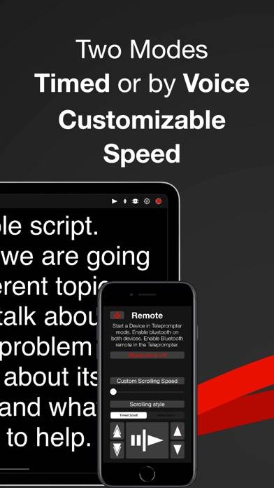 AI Teleprompter Voice & Remote App screenshot #3