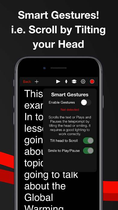 AI Teleprompter Voice & Remote App screenshot #5