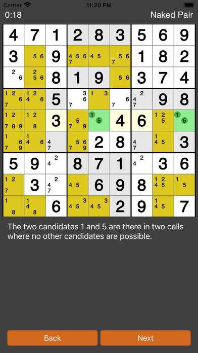 Sudoku Logica App skärmdump #3