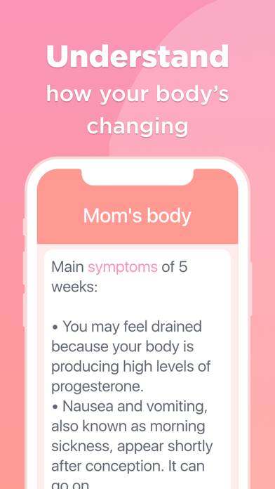 Pregnancy Tracker Schermata dell'app #3