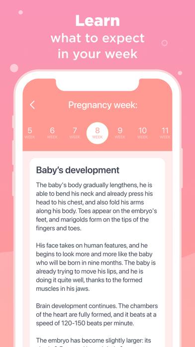 Pregnancy Tracker Uygulama ekran görüntüsü #4