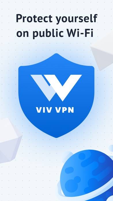 VIV VPN app Schermata dell'app #1