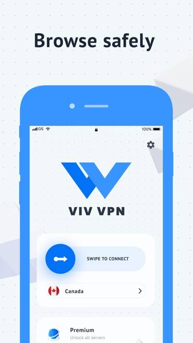 VIV VPN app Schermata dell'app #2