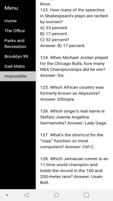 Barstool Trivia App screenshot #2
