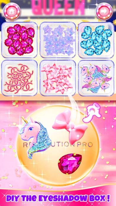 Makeup Kit Dress Up Girl Games App screenshot