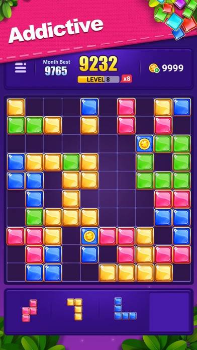 Block Puzzle Jewel :Gem Legend Captura de pantalla de la aplicación #2