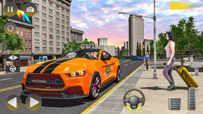 City Car Taxi Simulator Game Schermata dell'app #3