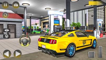 City Car Taxi Simulator Game Captura de pantalla de la aplicación #4