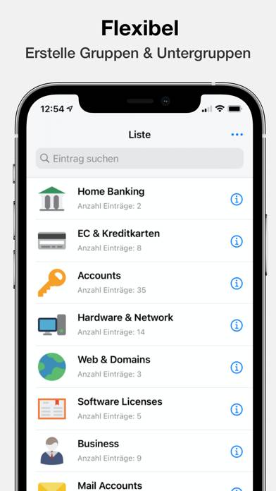 IPIN2 App-Screenshot