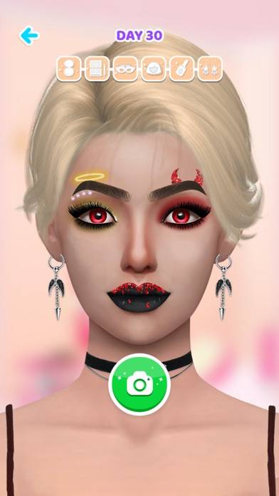 Makeup Artist: Makeup Games Captura de pantalla de la aplicación #2