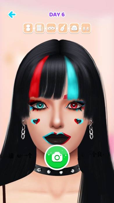 Makeup Artist: Makeup Games Captura de pantalla de la aplicación #4