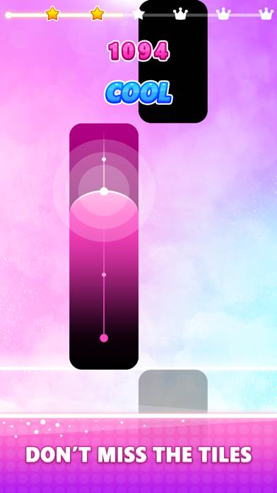 Color Tiles : Vocal Piano Game Captura de pantalla de la aplicación #1