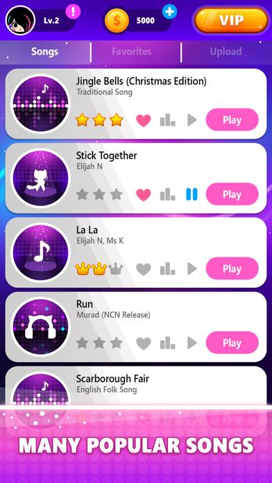 Color Tiles : Vocal Piano Game App-Screenshot #3