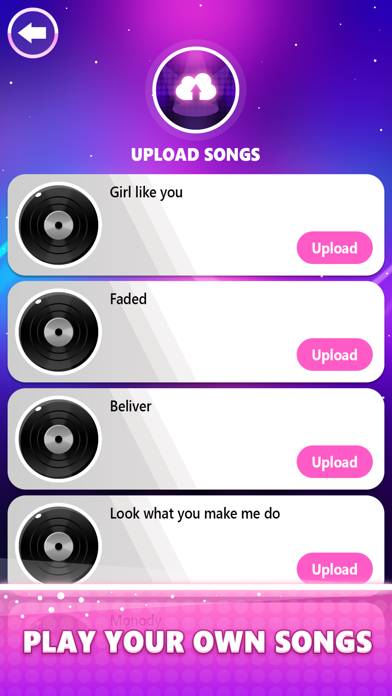 Color Tiles : Vocal Piano Game Uygulama ekran görüntüsü #6