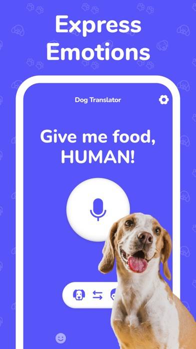 Human To Dog Translator Скриншот приложения #2