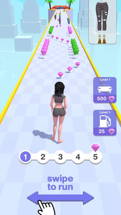 DressUp Run! Скриншот приложения #1