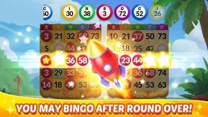 Bingo Aloha-Vegas Bingo Games skärmdump av spelet