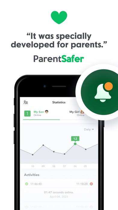 ParentSafer Schermata dell'app #1