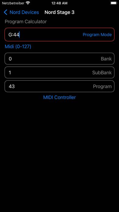 MIDI Mapper for Nord Keyboards App screenshot #2