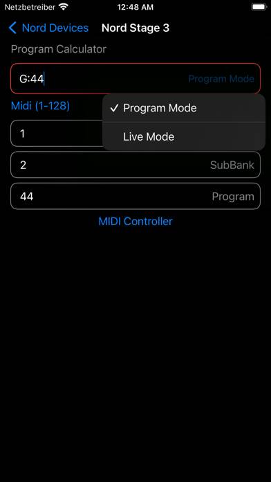 MIDI Mapper for Nord Keyboards App-Screenshot #3