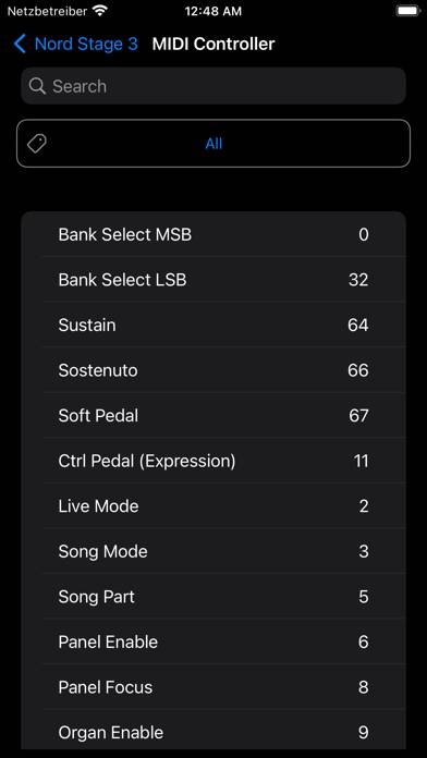 MIDI Mapper for Nord Keyboards App screenshot #4